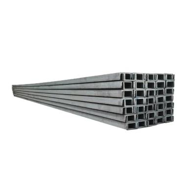 China 1-12m Length Construction Materials Cold Rolled Thin Galvanized Sheet Steel Double U Channel Iron Size for Construction for sale