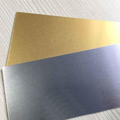 China 0.1-200mm Thickness PVD Coated Gold Mirror Stainless Steel Sheet in AiSi Standard for Fashionable Home Decor for sale