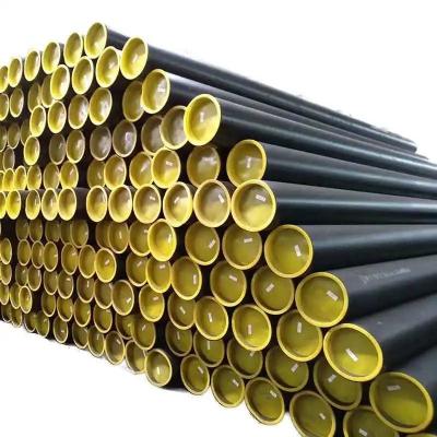 Chine Pipe en acier au carbone sans soudure 3pe 73mm Pipe en acier peinte noire pour la surface de flexion Peinte noire brillante galvanisée à vendre