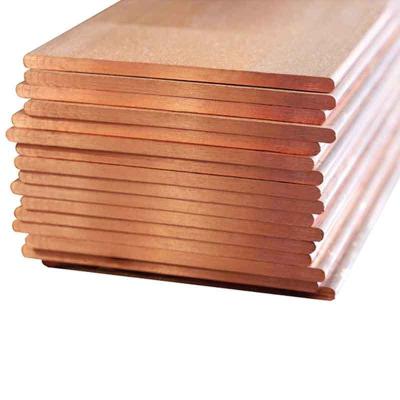 China 1mm 5mm 10mm Thick Copper Plate Sheet for and Brass Construction at C17200 C17500 C5191 for sale