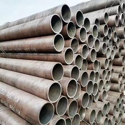 China 12M Length Hot Rolled ASTM 335 p5 56 inch Seamless Carbon Steel Gas Cylinder Pipe for High Temperature Applications for sale