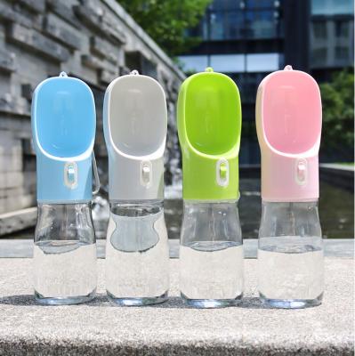 China Hot Selling Automatic Pet Water Bottle 400ml Portable Water Bottle Pet Driver Automatic Pet Water Bottle Factory Supplier Cheap Price for sale