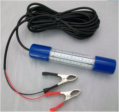 China Underwater DC 12V 10W Blue Underwater Fishing Shine LED Fishing Light for Saltwater Marine Fishing for sale