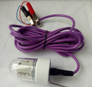 China Hot Selling PC+ Aluminum+Copper DC12V 60W LED Bulb Underwater Fishing Lure Marine Light for sale