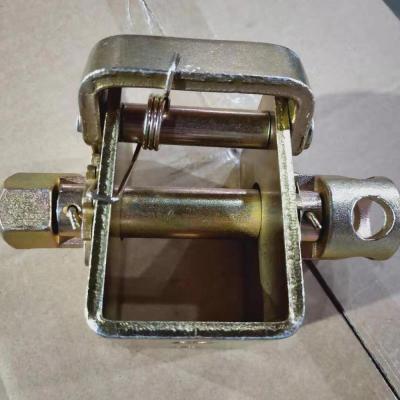 China Cargo Safety 50mm Double Head Double Hole Lashing Winch for sale