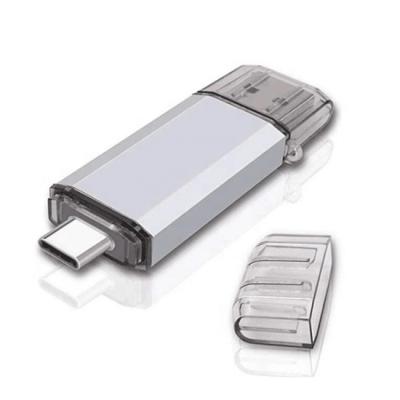 China USB 3.0 Plastic Mobile USB 2in1 Drive Flash USB Drive 8/16/32/64/128GB For Type C for sale