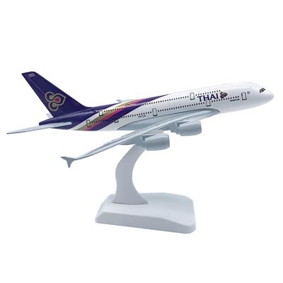 China Toy High Quality 20cm Alloy A380 Airplane Model Aircraft Gift Diecast Aircraft Models For Sale for sale