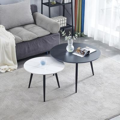 China Modern Coffee Side Table Round Coffee Side Table Marble Top Round Coffee Side Table for sale