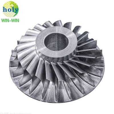 China Best Price Water Pump Impeller Aluminum CNC Parts CNC Machining Custom Machining Services 5 Axis Aluminum CNC Machining for sale