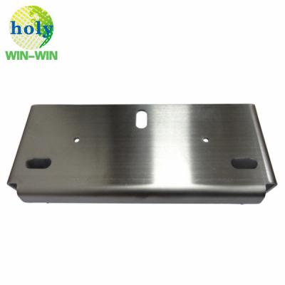 China Customized Bending Welding Service Metal Stamping Parts Brushed Surface Treatment HL for sale