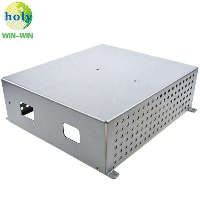 China Aluminum Hardware Sheet Metal Computer Aluminum Stamping Enclosure In Panel Beat for sale