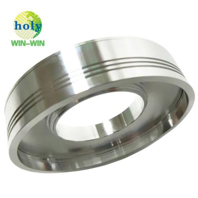 China Camera Aluminum Lens Cap Parts Lens Cover Precision CNC Rotating Aluminum Machining Parts for sale