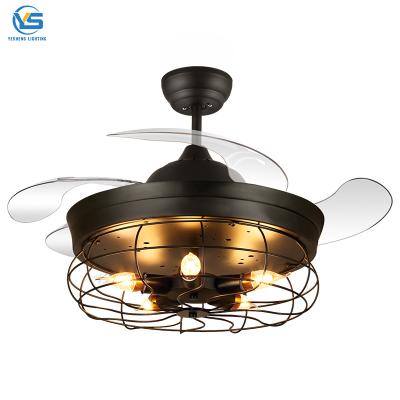 China Modern Ring Chandelier Light Fan For Living Room Pendant Light 72w Led Acrylic Designer Fan Lighting Modern Copper Motor Lamp Style for sale