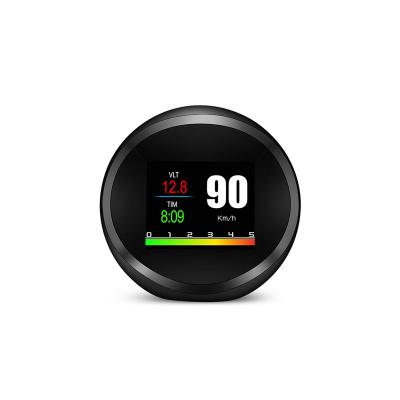 China 2022 New P11 Dual System HUD tpms Display Sharing Screen Over Speed ​​Alarm Auto Car Multimeter GPS OBD2 Smart Measurement for sale