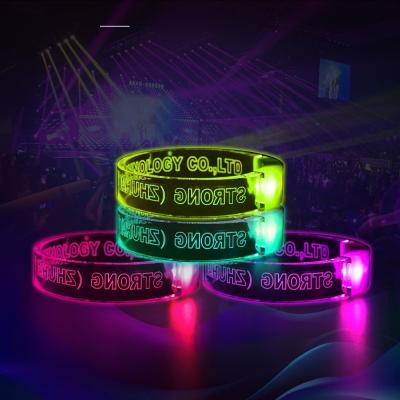 China ABS LED Luminous Wrist Band for sale