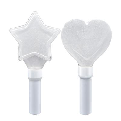 China ABS+PVC/PETG concert big stick light fashion show party super light festivals star heart shape LED stick penlight concert for sale