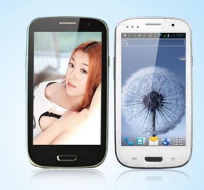 China 4.8inch smartphone,Dual SIM Dual Standby, MTK6577 cpu, support bluetooth, GPS for sale