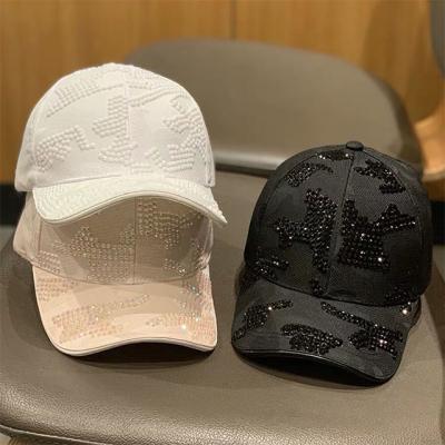 China breathable & Diamond Hat Women Fashion Casual Baseball Hat Waterproof Hoods Summer Gift For Girlfriend for sale