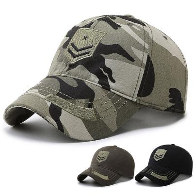 China People's men's and women's outdoor sports hats mountaineering and fishing camouflage outdoor hat for sale