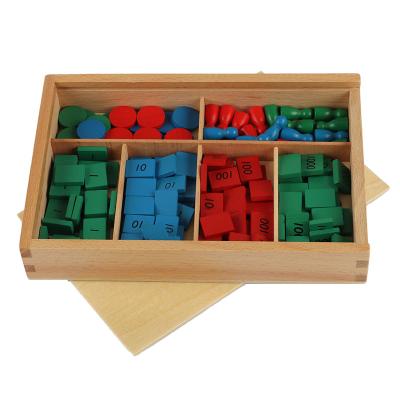 China MA062(JZ) Homeschool wooden stamp game montessori equipment materials toys wooden educational montessori for children for sale