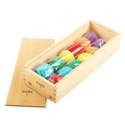 China Montessori NOO1 Wooden Materials Froebel Educational Toys Gabe 1 for sale