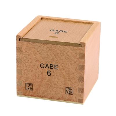 China Montessori NOO7 Wooden Materials Froebel Educational Toys Gabe 6 for sale