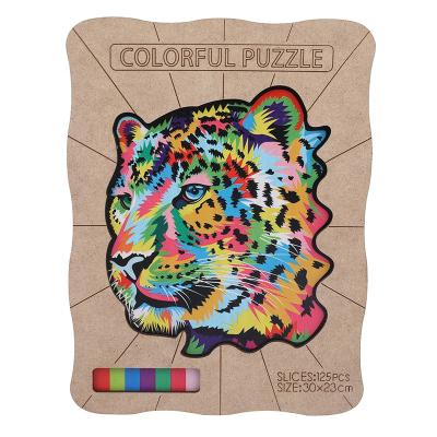 China Educational Toy Colorful Puzzle Special Shaped Leopard, Early Educational Toys, Magic Puzzles for sale