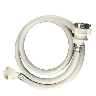 China Durable High Quality Plastic Drain Flexible Tubing PVC Washing Machine Inlet Hose Pipe For Washing Room for sale