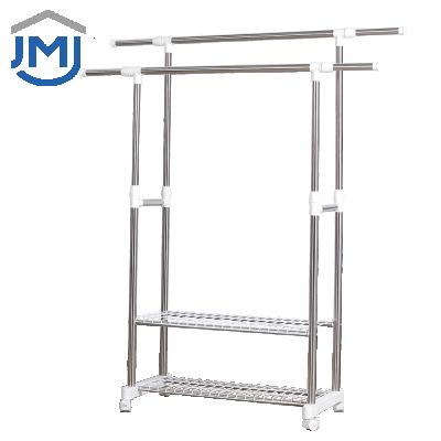 China 2021 Drier Modern Floor-standing Universal Clothes Rack Fabric Hanger Racks for sale