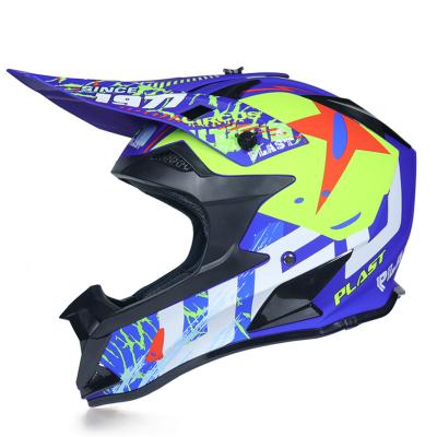 China Custom crossover motor helmet high safety cross helmet cross SUBO helmet capacete off-road motocross racing motorcycle fullface helmet for sale