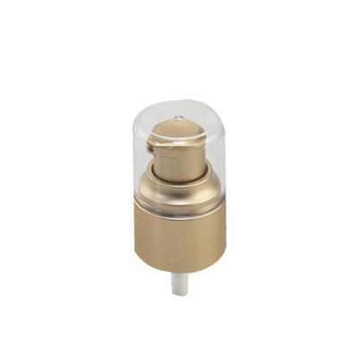 China Non Spill Hot Sale 24mm 28 Mm 33mm Small Gold Metal Lotion Pump for sale