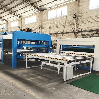 China High Efficicency Fully Automatic Bed Mattress Compression Packaging Machine Foam Compressed Machine for sale