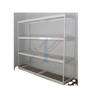 China Single Sided Wire Mesh Shelving, Wire Mesh Slotted Angle Rack, Wire Mesh Sheving for sale