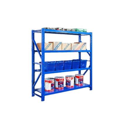 China Corrosion Protection Steel Storage Shelf Rack Easy Install Height Adjustable Metal 5 Layers for sale