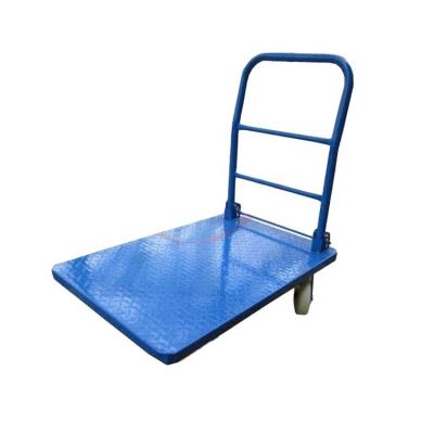 China Easy Folding 500kg Metal Pallet Hand Carts Trolley for sale