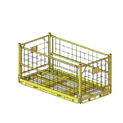 China Corrosion Protection OEM Steel Stillages Storage Pallet Industrial Stacking Cage for sale