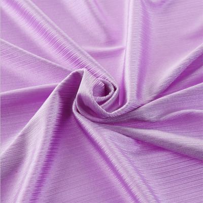 China China supplier plain polyester lycra winter shiny fabric with low moq for sale