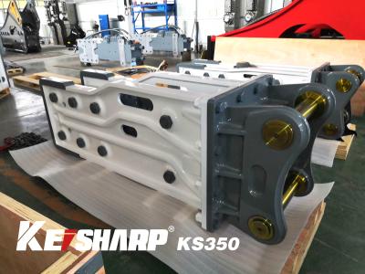 China KS350 Top-Typ Hydraulischer Brecher 165 mm Schieferdurchmesser für 35-40 Tonnen Bagger zu verkaufen