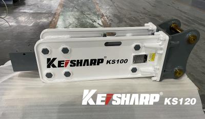 China KS120 Top Typ 85mm Schiefer Hydraulischer Brecher für 13 Tonnen Bagger zu verkaufen