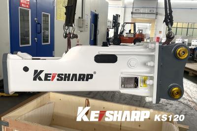 China KEISHARP KS120 Box-Typ Hydraulischer Brecher für Minibagger zu verkaufen