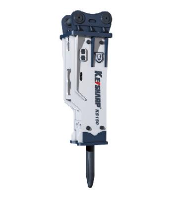 中国 KS150 Silenced Type Hydraulic Excavator Breaker 100mm Chisel Diameter 販売のため