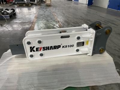 China 390 kg Top gemonteerde breaker 75 mm schisel diameter voor 6-8,5 ton graafmachine Te koop