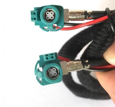 China 1m Hsd Custom LVDS Cable Female To Female Car Video Extension Right Angle For BMW for sale