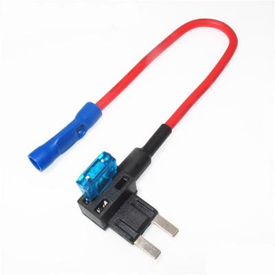 China 15A Mini Blade Sicherungshalter 16 AWG Kabel Atr Sicherung Tap Add-A-Schaltung zu verkaufen