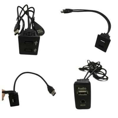 中国 FCC 電動ケーブル ハーネス AUX カー ダッシュ マウント ケーブル カー USB 販売のため