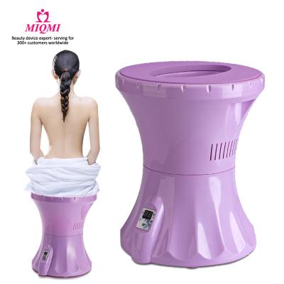 China Female Genitals Cleansing Virgina Electric Steamer MIQMI OEM yoni v seat vaginal steamer for woman washing low moq health care ladiesdetox for sale