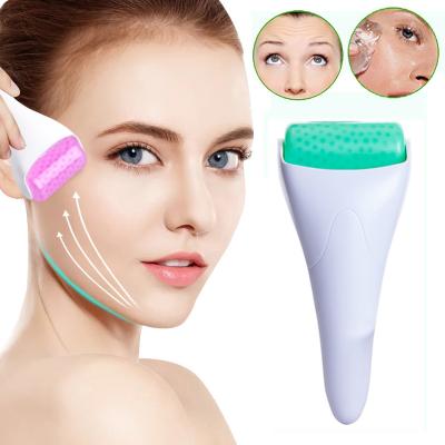 China New Anti-puffiness plastic micro needle for handheld face massage roller instrument gel ice roller for sale