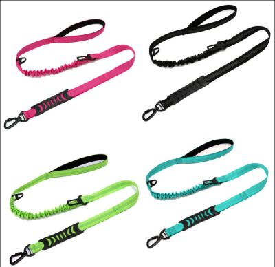 China RTS Stored In Stock Pet Leash Reflective Strong Dog Belt Retractable Outdoor Walking Running Leash With Car Safe Buckle for sale