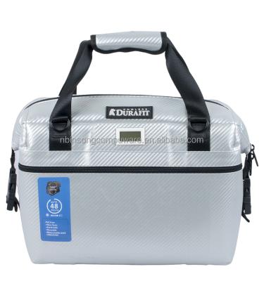 China Waterproof Custom Logo Printed Travel Outer Tote Insulated Lunch Cooler Bag for sale