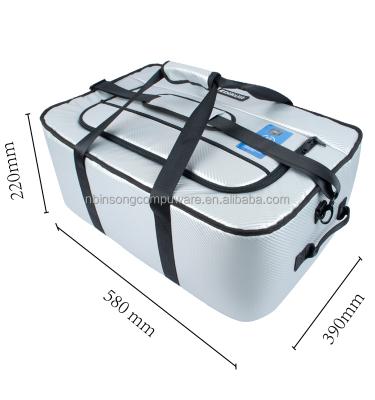 China Waterproof 38 Pack 100% TPU Custom Waterproof Dry Outdoor Insulated Cooler Lunch Bag For Outdoor Picnik Picnic Cooler Fishing Bag for sale